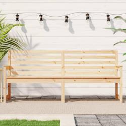 Banc de 203,5x48x91,5 cm bois massif de pin