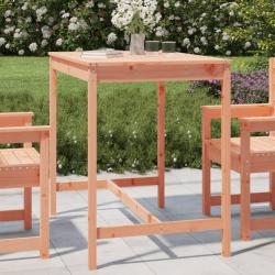 Table de 121x82,5x110 cm bois massif de douglas