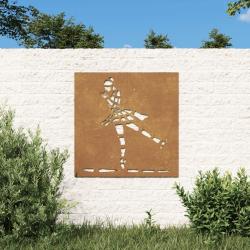 D&eacute;coration murale 55x55 cm motif de danseuse de ballet