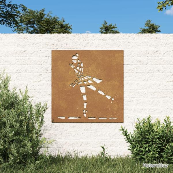 D�coration murale 55x55 cm motif de danseuse de ballet