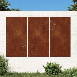 D&eacute;corations murales 3 pcs 105x55 cm design du soleil