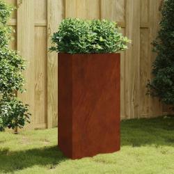 Jardini&egrave;re 50x43x75 cm acier corten