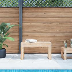 Banc de 80x38x45 cm bois massif de pin