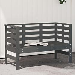 Banc de gris 111,5x53x71 cm bois massif de pin
