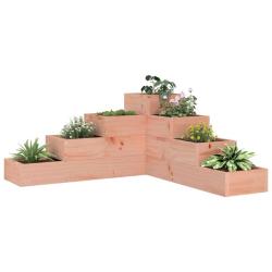 Jardini&egrave;re 4 niveaux 80,5x79x36 cm bois de douglas massif