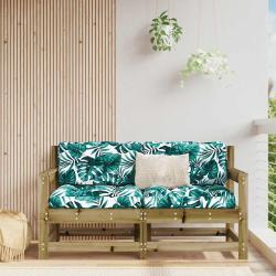 Chaises de avec coussins lot de 2 bois de pin impr&eacute;gn&eacute;