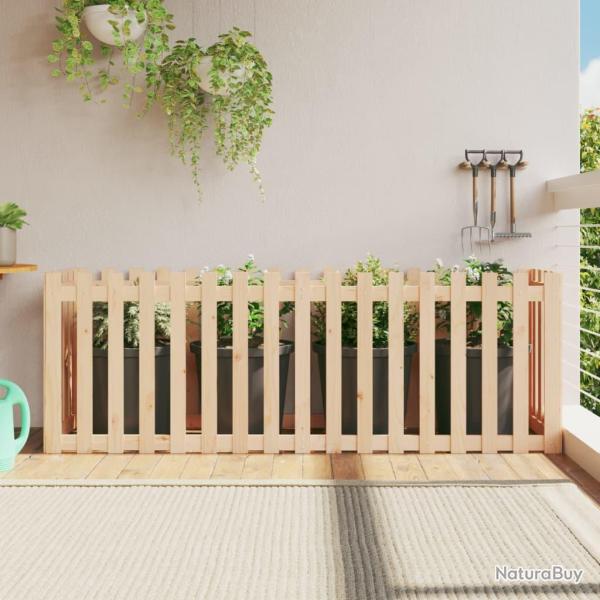Lit sur�lev� de design de cl�ture 200x50x70cm pin massif