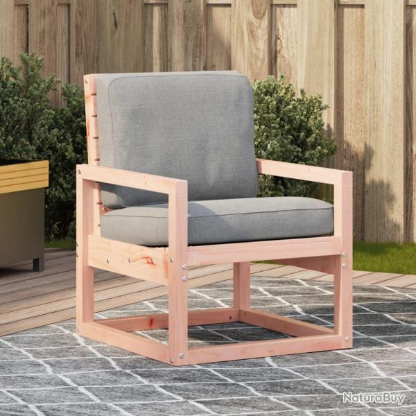 Chaise de 57,5x63x76 cm bois massif de douglas
