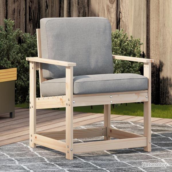 Chaise de 62x56x77 cm bois de pin massif