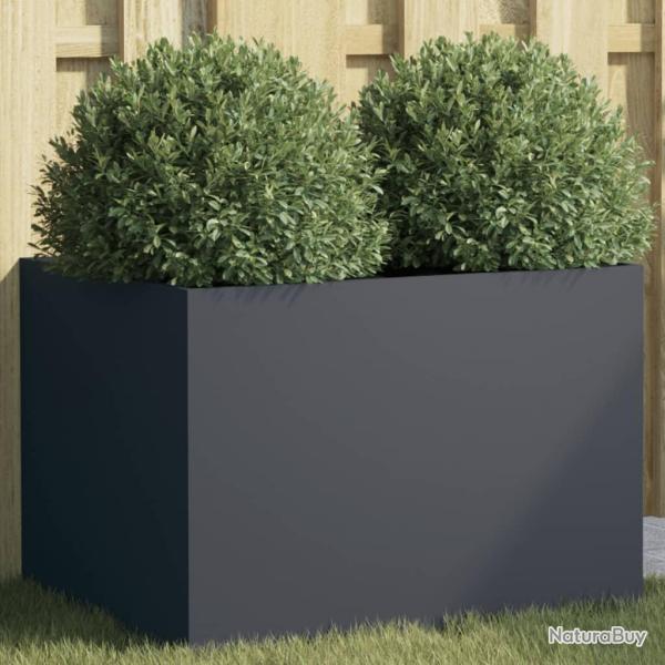 Jardini�re anthracite 62x47x46 cm acier