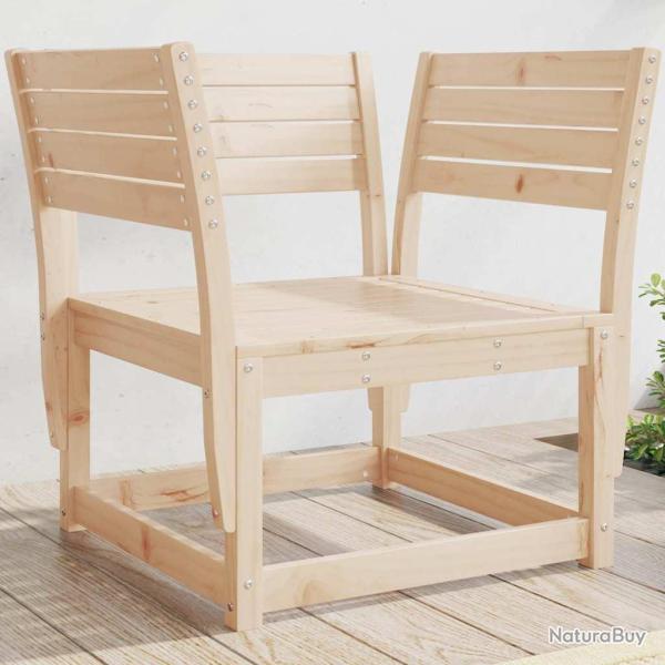 Chaises de bois massif de pin