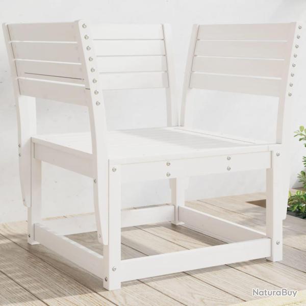 Chaise de blanc bois massif de pin