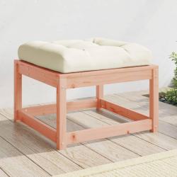 Repose-pied de avec coussins bois massif douglas