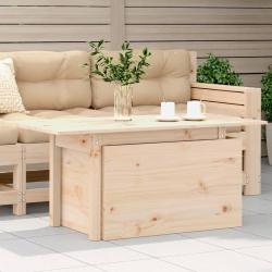 Table de 100x50x75 cm bois massif de pin