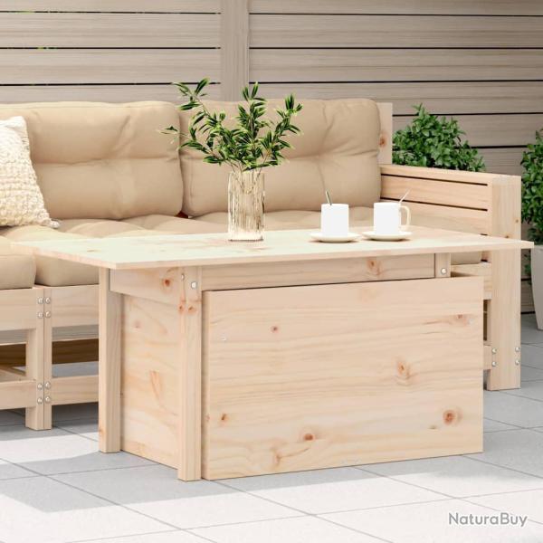 Table de 100x50x75 cm bois massif de pin