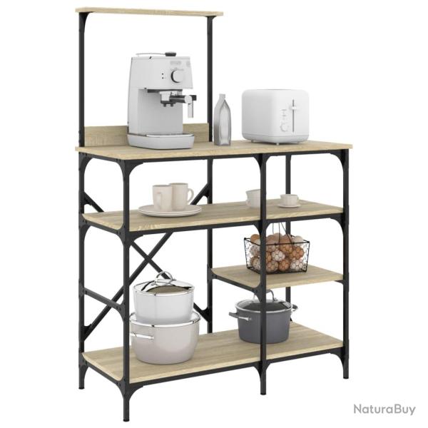 Support de boulanger ch�ne 90x40x132 cm