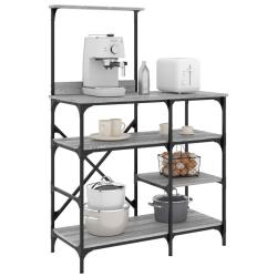 Support de boulanger gris 90x40x132 cm
