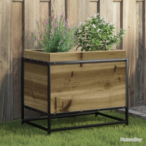 Jardini�re 60x40x50 cm bois de pin impr�gn�