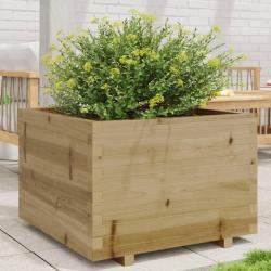 Jardini&egrave;re 70x70x49,5 cm bois de pin impr&eacute;gn&eacute;