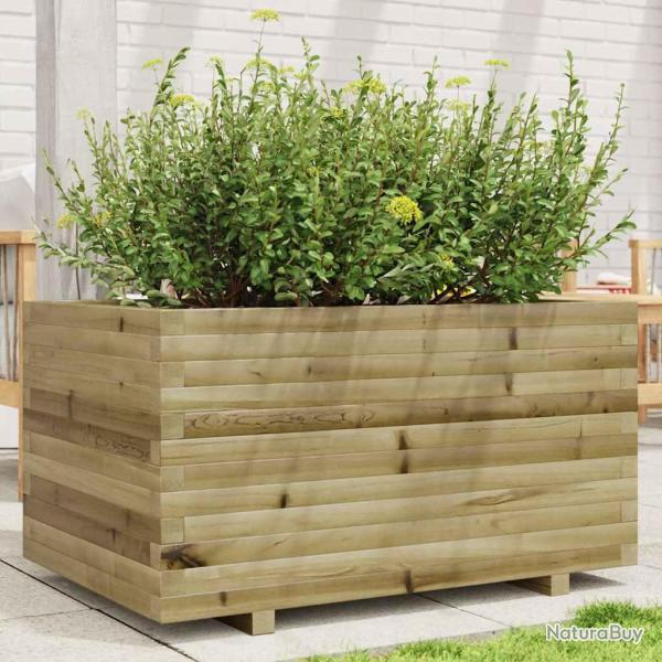 Jardini�re 90x60x49,5 cm bois de pin impr�gn�