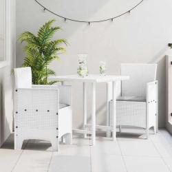 Chaise de 2 pcs Blanc 53 x 49 x 85 cm Polypropyl&egrave;ne