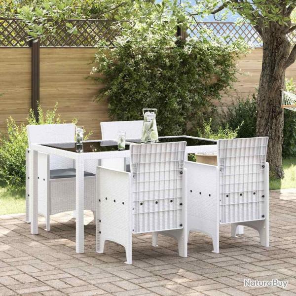 Chaise de 4 pcs Blanc 53 x 49 x 85 cm Polypropyl�ne