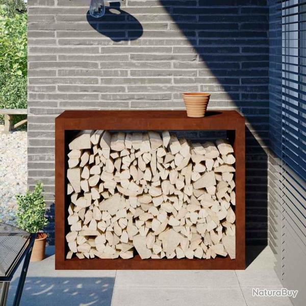 �tag�re � bois 100x40x80 cm acier r�sistant aux intemp�ries