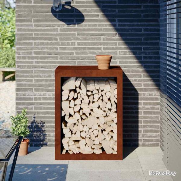 �tag�re � bois 60x40x80 cm acier r�sistant aux intemp�ries