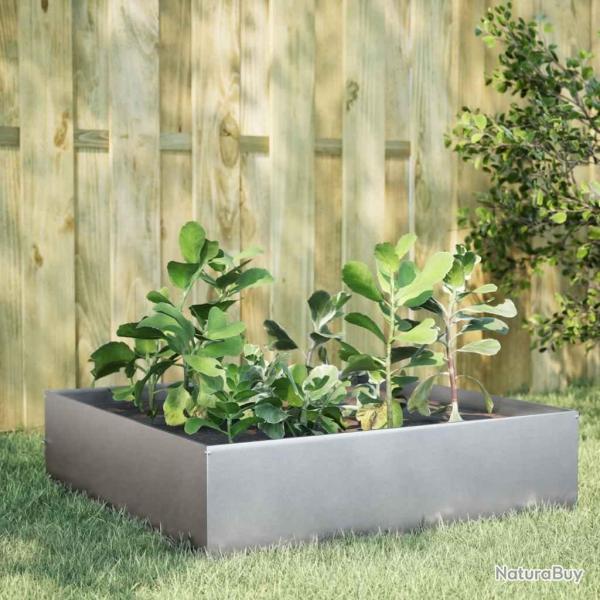 Lit sur�lev� de 100x100x41 cm acier inoxydable