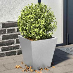 Jardini&egrave;res 2 pcs 30x30x30 cm acier galvanis&eacute;