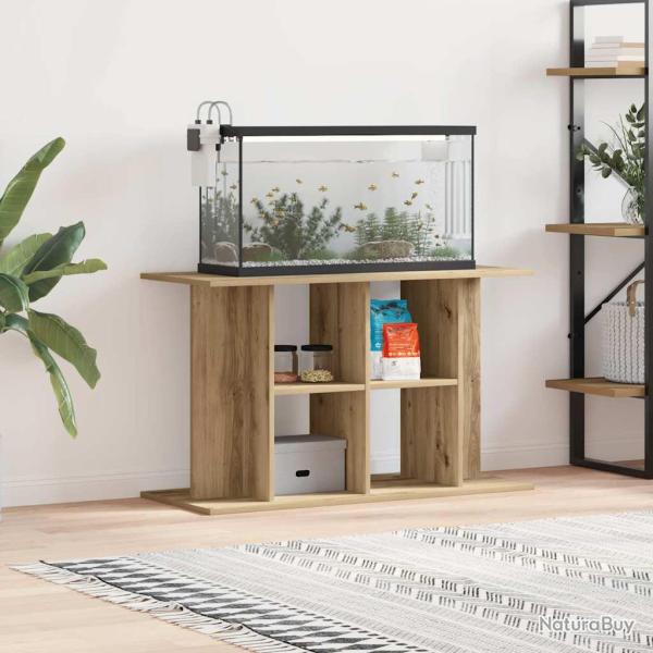 Support d'aquarium Ch�ne artisanal 100x40x60 cm Bois d'ing�nierie