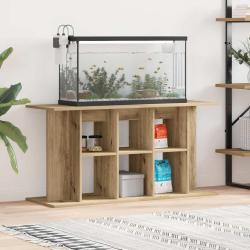 Support d'aquarium Ch&ecirc;ne artisanal 120 x 40 x 60 cm Bois d'ing&eacute;nierie