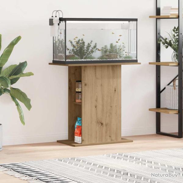 Support d'aquarium Ch�ne artisanal 36x75x72,5 cm Bois d'ing�nierie
