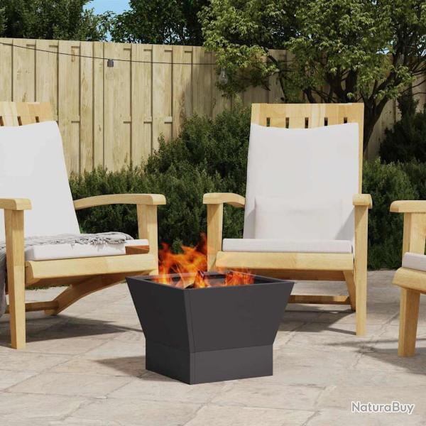 Boule de feu Noir 40 x 40 x 35 cm Acier patin�