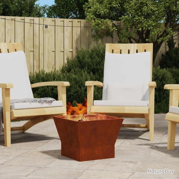 Boule de feu Marron 40 x 40 x 35 cm Acier patin�