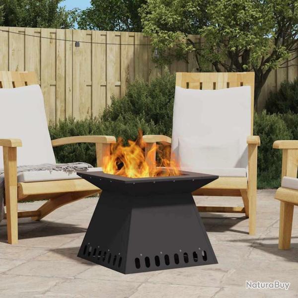 Boule de feu Noir 48 x 48 x 40 cm Acier patin�