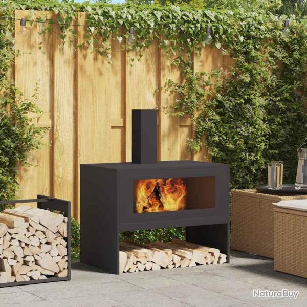 Braise Noir 80 x 50 x 96 cm Acier lamin� � froid