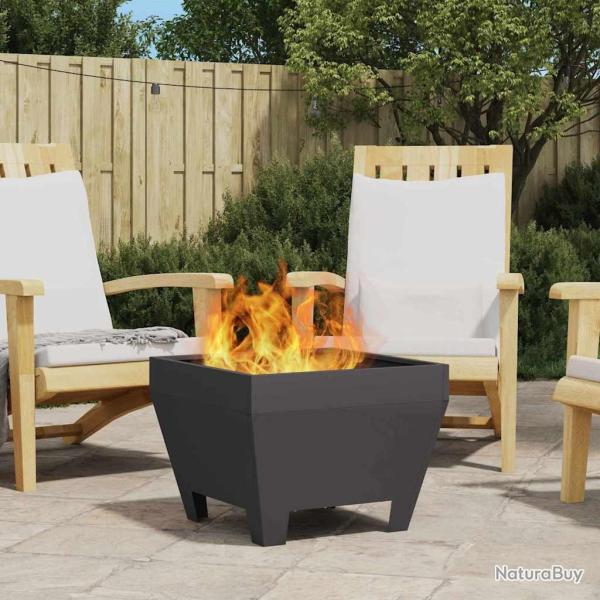 Boule de feu Noir 50 x 50 x 38 cm Acier patin�