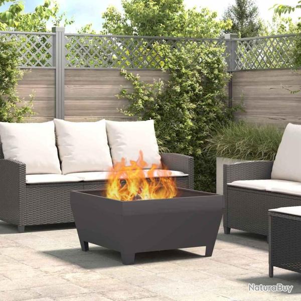 Boule de feu Noir 80 x 80 x 43 cm Acier patin�