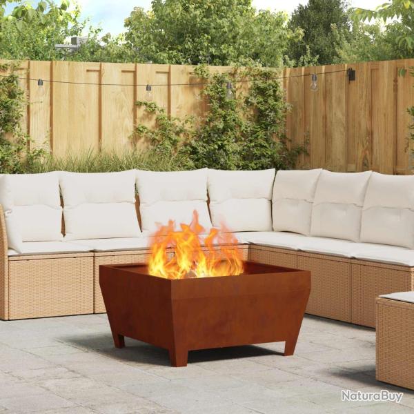 Boule de feu Rouill� 80 x 80 x 43 cm Acier patin�