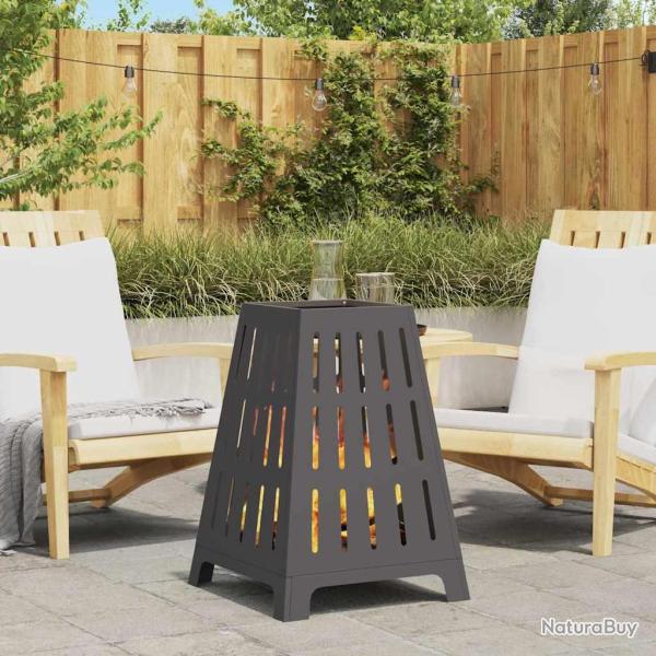 Boule de feu Noir 50 x 50 x 70 cm Acier patin�