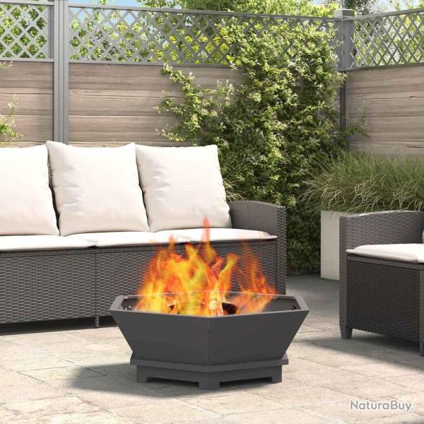 Boule de feu Noir 75 x 75 x 28 cm Acier patin�
