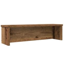 &Eacute;tag&egrave;re de cuisine empilable vieux bois 50x15x16 cm