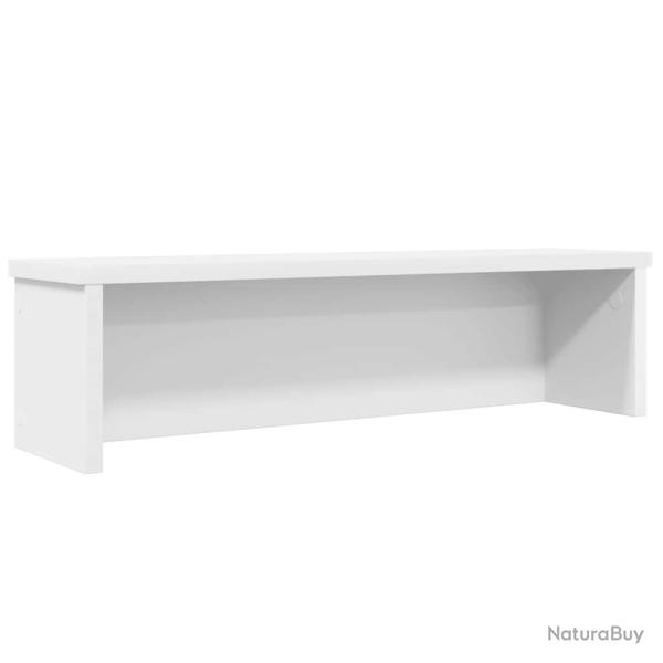 �tag�re de cuisine empilable blanc 60x15x16cm bois d'ing�nierie