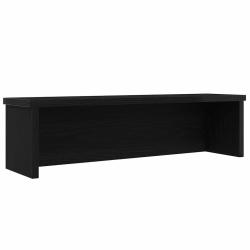 &Eacute;tag&egrave;re de cuisine empilable noir 60x15x16 cm bois d'ing&eacute;nierie