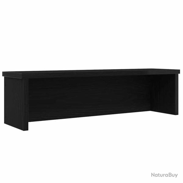 �tag�re de cuisine empilable noir 60x15x16 cm bois d'ing�nierie