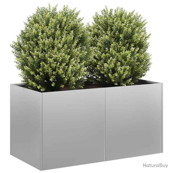 Jardini�re 80x40x40 cm acier galvanis�