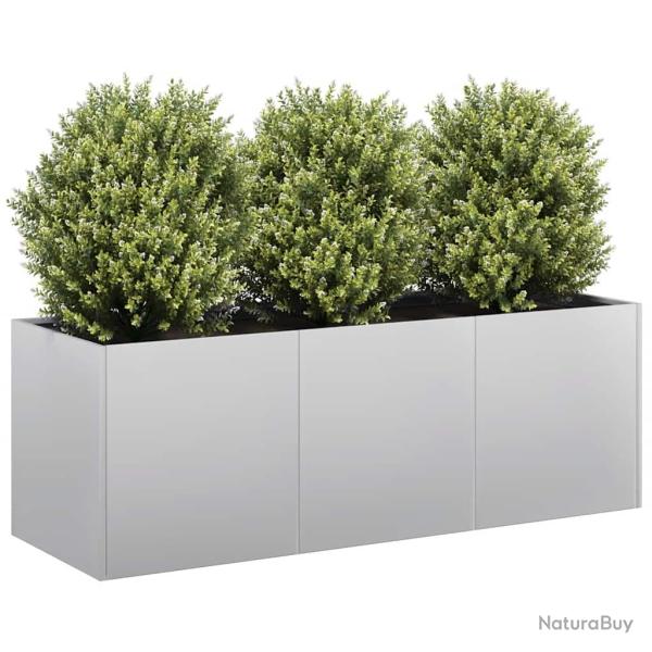 Jardini�re 120x40x40 cm acier galvanis�