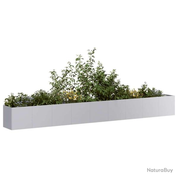 Jardini�re 360x40x40 cm acier galvanis�