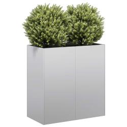 Jardini&egrave;re 80x40x80 cm acier galvanis&eacute;